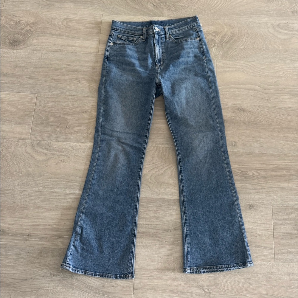 GAP Women's Blue Flare Jeans